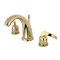Kingston Brass KB8982EFL 8" Widespread Bathroom Faucet, Polished Brass KB8982EFL - alternate 1
